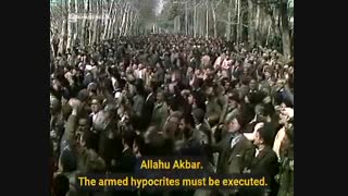 A bomb explodes during Ayatollah Khamenei's speech