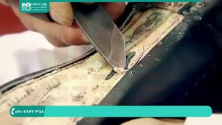 مراحل دوخت کفش چرمی مردانه به صورت حرفه ای