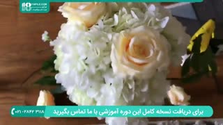 نحوه تزئین فانوس چوبی و گلدار ارزان با شمع