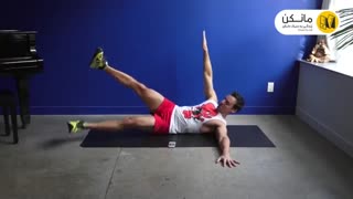 5 دقیقه تمرین داخلی ران /  اپلیکیشن  مانکن