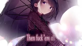 【Nightcore】→ Without Me (Rock cover by Halocene) ||