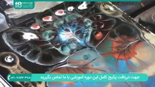 آموزش تکنیک ها و نکات مهم در نقاشی آبستره