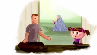 قصه های کودکانه انگیلسی- سانای و نماز