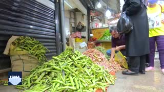 حال و هوای بازار رشت در روزهای کرونایی