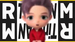 تبلیغ کردن و معرفی شخصیت‌های کارتونی TinyTan از بی تی اس