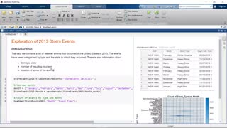 Creating a Live Script - Documenting Your Work Coursera