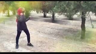 تمرین دختران رزمی کار ایرانی