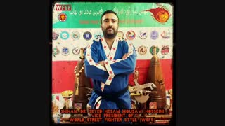 Shihan Dr. Seyed Hesam Mousavi Hosseini, Vice President of World Street Fighter Style (WSFS) .