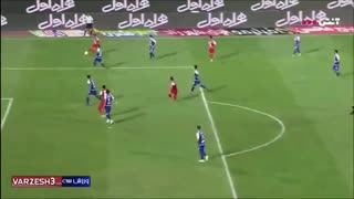 گل ها و ضربات پنالتی بازی پرسپولیس و استقلال / نیمه نهایی جام حذفی