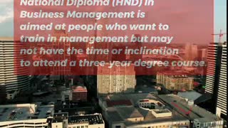 BTEC - HND in Business Management - Online