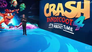 ویدیوی ارایه بازی Crash Bandicoot 4 در رویداد گیمزکام