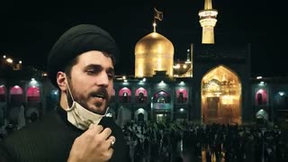 ششمین شب از ‌برنامه تکیه مجازی امام رضا | پشت صحنه