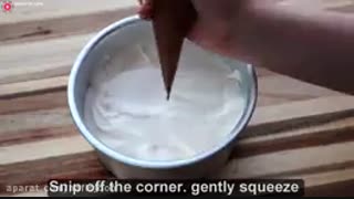 تزئین جاب کیک و کاپ کیک