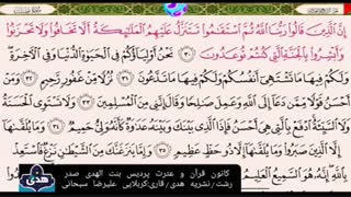 تلاوت سوره مبارکه فصلت آیه ۳۰_۳۶/ قاری: کربلایی علیرضا سبحانی