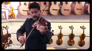 بداهه شرقی زیبا از استاد پیام طونی در گالری دلان