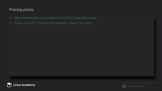 معرفی دوره LPIC-1: System Administrator Exam 102: