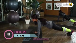 سوزاندن 100 کالری در چند دقیقه /  اپلیکیشن مانکن