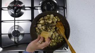 مرغ و قارچ سیردار