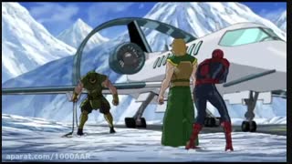 انیمیشن مرد عنکبوتی مبارزه با نینجا