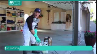 روشی ساده برای اجرای کفپوش اپوکسی در گاراژ