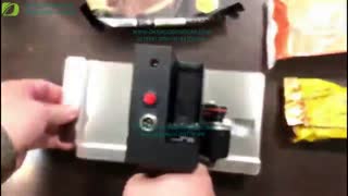 چاپ روی بسته بندی کیک و کلوچه با جت پرینتر دستی مدل  DCN 150