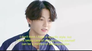 مصاحبه بی تی اس برای مجله GQ با زیرنویس انگلیسی