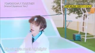 اجرای ورژن ژاپنی "Drama" ازTXT در the music day