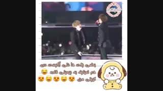 وقتایی که شوگا از دست جیمین ریسه میره (لعنتیِ کیوت)(bts/park jimin/min yoongi/suga/funny moment)