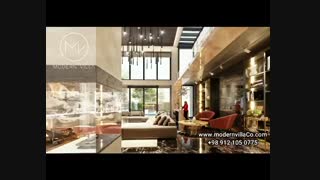 طراحی ویلا مدرن در شهرک زعفرانیه