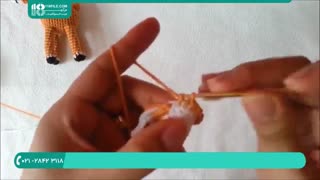 آموزش قلاب بافی عروسک گوزن شمالی