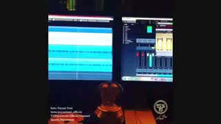 استاد پیام طونی و ضبط یک کار زیبا و خاطره انگیز