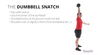 حرکت اسنچ دمبل The Dumbbell Snatch