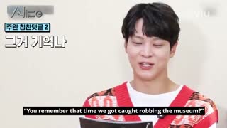 مصاحبه جو وون و کیم هی سان در سریال آلیس با زیرنویس انگلیسی