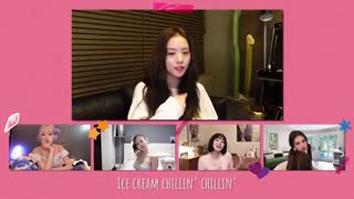 ویدیو لیریک ICE CREAM   بلک پبنک با سلنا گومز