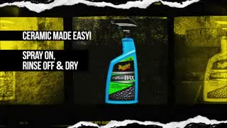 Meguiar’s Hybrid Ceramic Wax – پوشش اسپری نانو سرامیکی بدنه خودرو