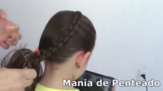 آموزش مدل مو بچه گانه دختر تار عنکبوتی در پشت سر- مومیس مرجع و مشاور مو