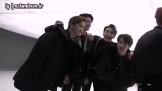 پشت صحنه black on black از NCT با زیرنویس چسبیده