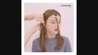 آموزش آسان مدل مو چتری کوتاه با حاشیه- مومیس مرجع و مشاور مو