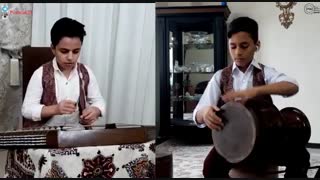 حه ریره حه ریره (کردی-کرمانشاهی)- سنتور: عرشیا احدی- تمبک: آرش حاج تقی