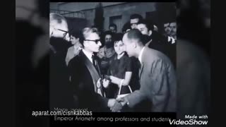 محمدرضا شاه پهلوی، بازدید دانشکده ادبیات