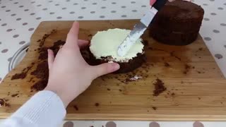 کیک به شکل گلدان