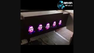 ایرویژن اولین و بزرگترین عرضه کننده نمایشگرهای سه بعدی تبلیغاتی نسل نوین