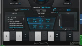 Auto-Tune 101 Auto-Tune EFX-3. Auto-EFX Controls