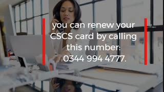 Lost your CSCS card ?