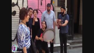کنسرت خیابانی در استانبول