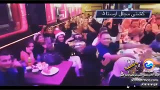 ویدئوی کشتی تفریحی اوستا کیش