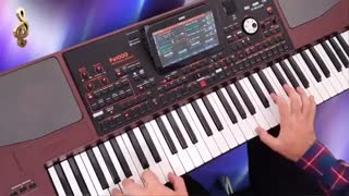 آهنگ شاد آره آره از اندی با ارگ | با ریتم شاد 6/8 | KORG Pa1000