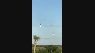 Space X - Falcon stages landing