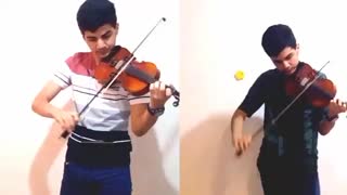 اتود شماره ۲۲ از کتاب لِ ویولن ۳