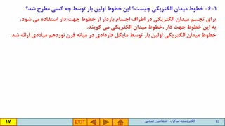 فیلم آموزشی فیزیک 2- فصل 1- قسمت 4- اصل برهم نهی میدان الکتریکی و خطوط میدان الکتریکی و آزمایش قطره  روغن میلیکان